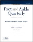 Cover of Foot and Ankle Quarterly Journal