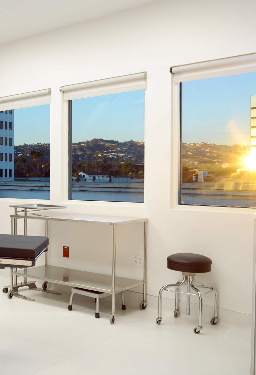 Beverly Hills Golden Surgery Center OR Windows